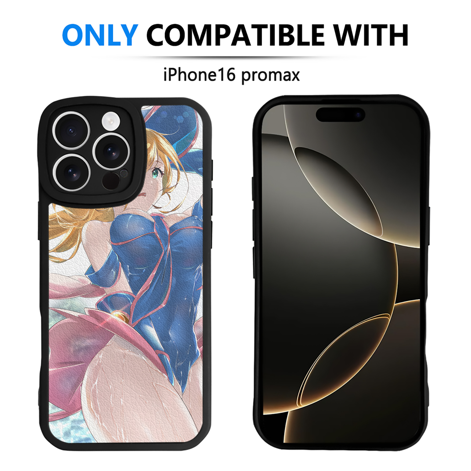 （画像用） 遊☆戯☆王 Yu-Gi-Oh! 【iPhone 16シリーズ対応】シリコンスマホケース（レザー調） 材質：シリコン